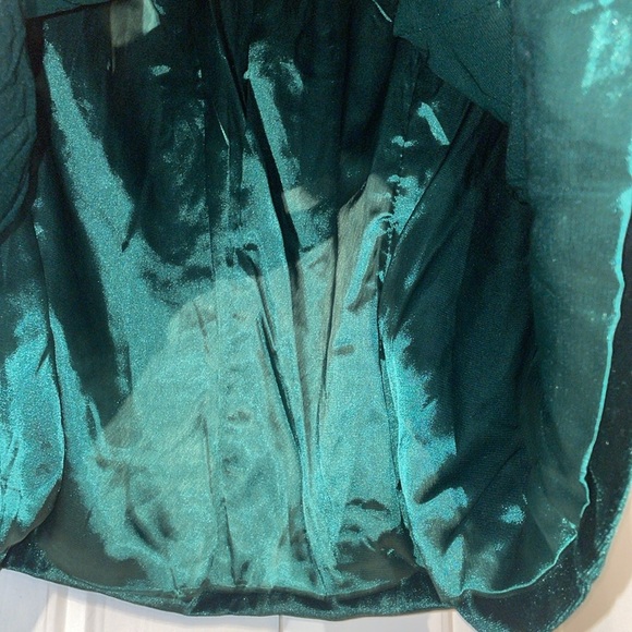 Alegra K Green Velour Blazer-XL - Picture 6 of 6